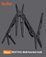 Nextool Official 10 In1 Tools Multifunctional Tools Screwdrivers Blade Folding Pliers Camping Hiking Cycling Portable Scissors Ope