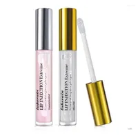 Lip Gloss Glitter Plumper Lipgloss Glaze Transparent Oil Waterproof Lasting Liquid Lipstick Makeup Primer