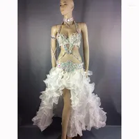 Wear 2022 Femme Performance Belly Dance Costume Set Carnival Dancing Clothes Halloween Bellydance Brabeltskirt 5pcs Suit