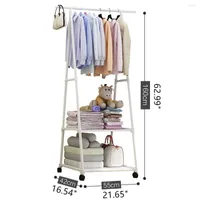 Clothing Storage Clothes Rack Floor Hanger Stand Wardrobe Hat Bedroom Furniture Perchero De Pie Porte Manteau Kledingrek
