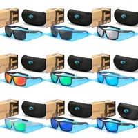 Costa Gafas de sol Polarización UV400 Diseñador Gafas de sol de diseñador Hombres/Mujeres Gafas de pesca de PC