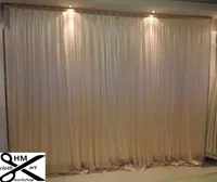 3M high6M wide black backcloth or colorful draps Background Satin Drape wall valance customized backdrop1349914