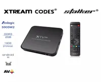 Meelo Plus XTV SE2 TVボックスXtream Codes Media Decoder Android 11 24G5G WiFi Smartes Stalker Player Amlogic S905W2 2GB 16GB4650931