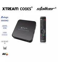 Meelo Plus XTV SE2 TV BOX XTREAM CODES MEDIA DECODER ANDROID 11 24G5G WIFI SMARTES STALKER PLAYER AMLOGIC S905W2 2GB 16GB8523449