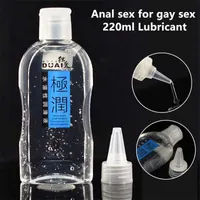 Duai 220ml lubricante anal para sexo a base de agua personal de masaje gay de aceite lubricante para adultos