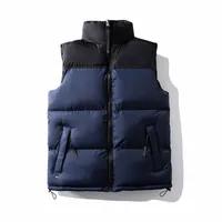 Classic designer 21st century vest Europe and the United States men&#039;s autumn and winter cotton-padded coat thickened warm plus size women&#039;s couple sportswear