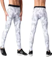 Whole Men Compression Pants Leggings Base Layer Fitness Long Tights Pants Camo Print Sport Trousers Quick Dry Jogging Running7310547