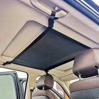 Boîtes de rangement multifonction cote de voiture cargo nets meesh room organisateur plafond pochet toit intérieur sac auto universel