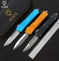 High quality VESPA S35VN satin bladeSEDEHandleAluminumOutdoor camping survival knives EDC tools5465539