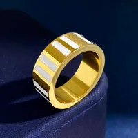 Band Rings Mens Designers Ring Jewelry Titanium Steel Luxury Gold Love Rings Engagements for Women With Box