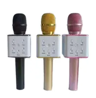 Q7 Bluetooth microphone محمولة محمولة Wireless KTV Karaoke Player مكبر صوت MIC لـ iPhone 7 Plus Samsung S76499575