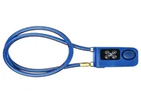 Sorksmith Supplies Y787 Smart Alarm Lock Lock Antitheft Chain pour Bike Gate Blue Electric Door Spiral Fourdigit Mots de passe 221103