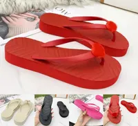 Summer Fashion Sandals Flip Flop 2G Designer Slides For Women Ladies Size 3541 Beach Pool Bath Slippers Foam Rubber Flats Platfor8604711