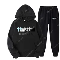 Trapstar Sportswear Man Brand Casual Tracksuits Mens Autumn Winter Hoodies Jogging Suits Streetwear Athletic Sets