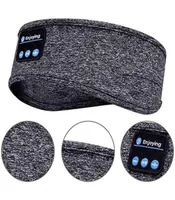 Écouteurs sans fil Headphones Sleep Headset Bluetooth Headscarf Wireless Music Sports Band Construit In Sleep Music Eye Mask6527126