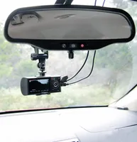 R300 27 quotLCD Wide Angle High Definition Dual Lens Dash Cameras Car Camera GPS Logger and Gsensor R300 Car DVR R3004954042