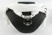Dernières dames de mode écharpe directe des bijoux en cristal d'usine Skull Scharpes Femmes Collier Enamal Collier 3100489