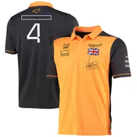 New F1 2022 T-shirt Summer Racer Short-Sleeved Formula 1 T-shirts Men's Polo Shirts Car Fans Jersey Racing Team T-shirt Plus Size Custom