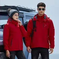 arc designer jacket men women three-in-one assault jackets outdoor rainproof mountaineering sportswear cardigan hooded coat 5xl