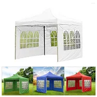 Tents And Shelters Outdoor Tent Oxford Side Wall Rainproof Waterproof Surface Replacement Gazebo Garden Shade Shelter No Canopy Top