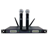 Top Quality for Stage UR24D PLL True Diversity UHF Wireless System With Dual Handheld Wireless Microphone7079995