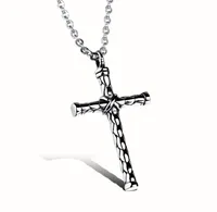 Exquisite Pendant Necklaces Cylindrical Cross 14K Gold Cool Character Designer Jewelry For Men Women Hip Hop Trendy Vintage Fine N4477706