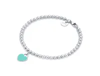 2021 New Wholale 925 Sterling Sier Heart Tiff Bracelet for High Quality Tif Jewelry3965472