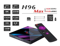 H96 Max Android 100 TV Box Quad Core 4GB 32GB RK3318 24G5G Wifi BT USB 302913347