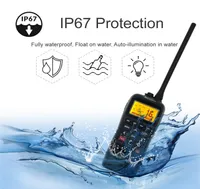 R￩cent RS38M VHF Marine Radio Builtin GPS 156025163275MHz Trawatch Triwatch Triwatch IP67 Walkie Talkie 7353242
