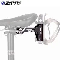 Water Bottles Cages ZTTO Bicycle Saddle Bottle Cage Extension Holder Repair Tool Kit Inner Tube Seat Universal Strap Fix Anything 5685074