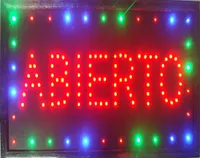 Kundenorisierte animierte LED Aberto Sign Board Neon Light Eyecatching Slogans Größe 19x10quot7181572