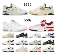 New N550 casual shoes 550s B550 Sneakers Cream Navy Blue White Green Shadow Sea Salt Varsity Gold UNC Syracuse Men Women Sports Trainers running shoe