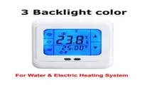 LCD Touch Screen Programmable Digital Underfloor Heating Thermostat with Floor Air Sensor 110v and 220v for option 8447599