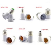 Lamp Holders E27 GU10 G9 B22 E14 E12 Converter Led Bulb Base Conversion Holder To Socket Adapter For Home Light Lighitng
