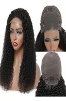 1236 inches 4x4 Lace Closure Front Wigs With Frontal 180 Density Brazilian Straight Kinky Curly Body Deep Water Wave Human Hair 4975720