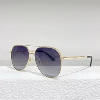 Sonnenbrille für Männer Frauen Sommer 68 Stil UV -Schutz Vintage Platte Metall Rahmen Fashion Brillen zufällige Box 68ys