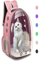 Cat Carrier Bags Breathable Pet Carriers Small Dog Backpack Travel Space Capsule Cage Kitty Transport Bag Carrying For Cats1655545