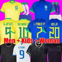 2022 2023 soccer jersey Camiseta de futbol PAQUETA COUTINHO football shirt maillots MARQUINHOS VINI JR SILVA brasil RICHARLISON bRAZILS MEN KIDS WOMAN