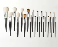 Makeup Tools Shinedo Powder Matte Black Color Soft Goat Hair Brushes High Quality Cosmetics Brochas Maquillage 221128
