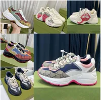 Casual ShoesDesigner Rhyton Shoes SneakersShoes Trainers Platform Casual Mouth Shoe Vintage Chaussures StrawberryWomenMen