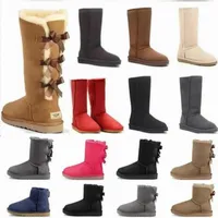 2022 Classic Mini Fluff Collar Australia Australian Shoes Boots Women Dames Korte Lridescen Winter Sneeuw Boot Girls Lady Akato Furry Sa NHJF