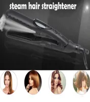 Drop Steam Hair Straighteners Straight curl Atomization Splint Tourmaline Ceramic Hair Irons9288137