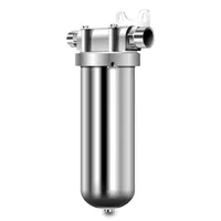 Viernes de jarabe líquido 304 Agua de acero inoxidable Agua Purificador central de la casa entera Filtro delantero 221128