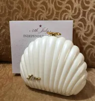Luxury Pearl shell Evening bag 4th july Independence Day Women handbags Fashion Clutch Wallet Come gift box4686349