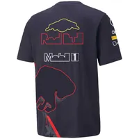 Sezon 2022 Yeni F1 T-Shirt Formula One Team Özel Motorsport Yaz İş Giysileri
