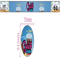 Adhesive Stickers 100Ml 3.5G Selfseal Cali Tin Can Ring Lid And Labels Gelato 33 Side Pressitin Drop Delivery Ot1Zf