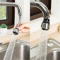 Kitchen Faucets Gadget 2 Modes 360 Rotatable Adjustment Bubbler High Pressure Faucet Extender Water Saving Bathroom Accessories Supplies