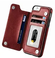 Luxe lederen cover voor iPhone SE 12 13 Mini 11 Pro XR XS Max 6 6s 7 8 Plus 5 5S Wallet Telefoonkas Card Flip Shell Coque4440336