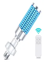 220V110V 60W UVC Germicidal Lamp UV Sanitizer Remote Control Disinfection Lamp Light 99 E27 LED UVC Light Bulb Sterilization For6323487