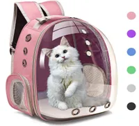 Cat Carrier Bags Breathable Pet Carriers Small Dog Backpack Travel Space Capsule Cage Kitty Transport Bag Carrying For Cats3115513